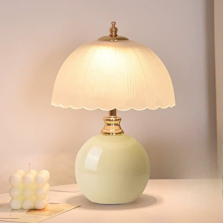 Bordslampa LED Svamp Bordslampa för Sängbord & Skrivbord, Hem, Sovrum och Vardagsrum_TF_TF