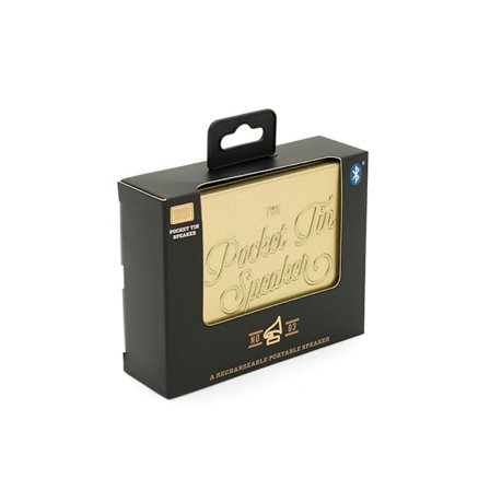 Luckies Pocket Tin Speaker 2.0 - Gold