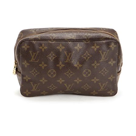 Louis Vuitton Vintage, Pre-owned Trousse 23 make up case Bruin, Dames, Maat:ONE Size