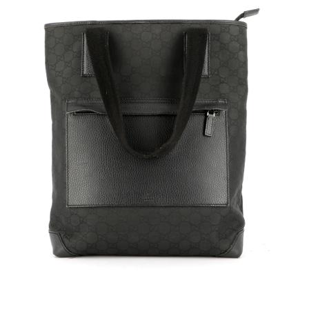 Gucci Vintage Pre-owned GG canvas Tas , Zwart , Dames , Maat: ONE Size Vintage Tassen