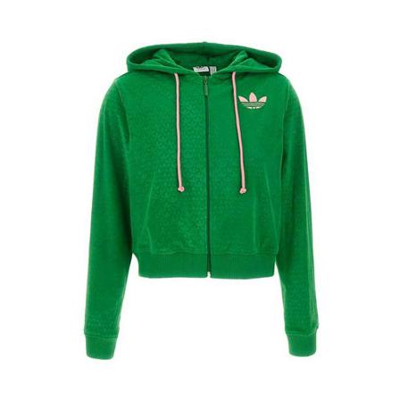 Adidas - Hoodies - Grön - Dam - Storlek: L, Dam, Storlek: L