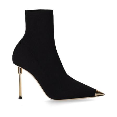 Elisabetta Franchi Ankle Laarzen , Zwart , Dames , Maat: 38 EU Enkellaarsjes