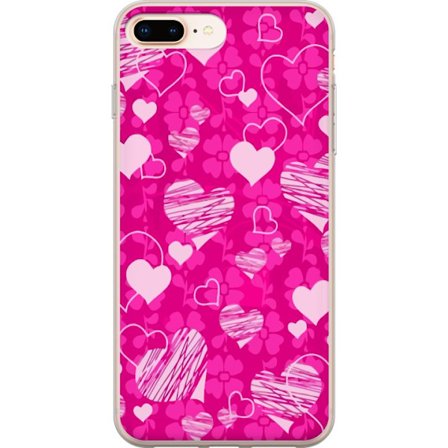 Yhteensopiva Puhelinkuori Apple iPhone 8 Plus PopSydänKuviointi