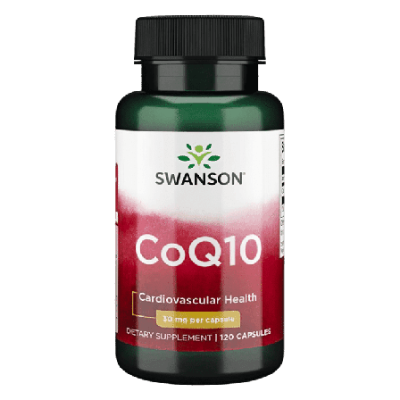 Coenzyme Q10– 30mg -120 kaps – Swanson (koenzym Q10)