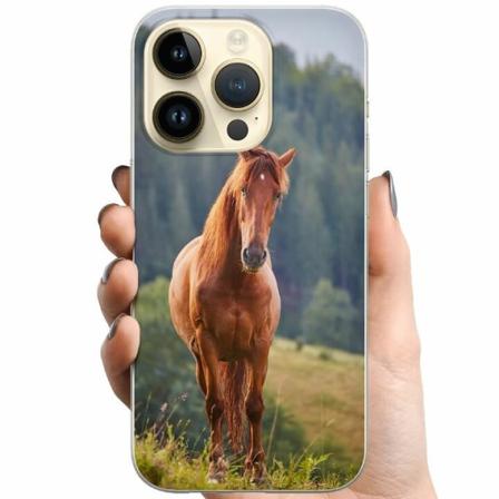 Apple Iphone 14 Pro Tpu Mobilskal Hästar