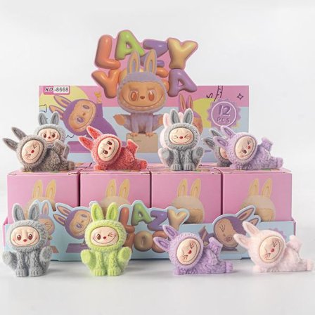 24-pakning Monsters Julekalender – Overraskelses Blind Box, dekorasjoner & barnegaver + trendy leker julegaver