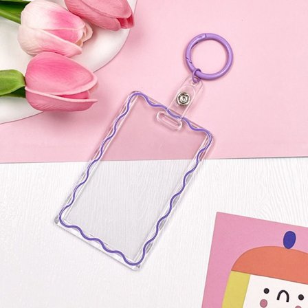 Kpop-valokuvakorttipidike Idol-korttipidike PURPRE