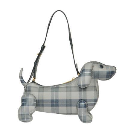 Thom Browne, Shoulder Bags Grijs, Dames, Maat:ONE Size