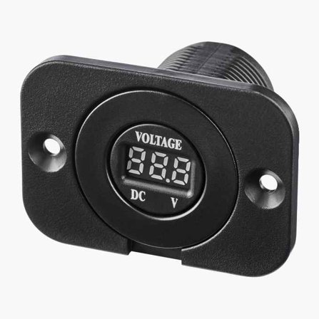 Biltema - Voltmeter for innbygging