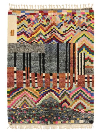 Berber Moroccan - Mid Atlas Hand Knotted 171X234 Rug