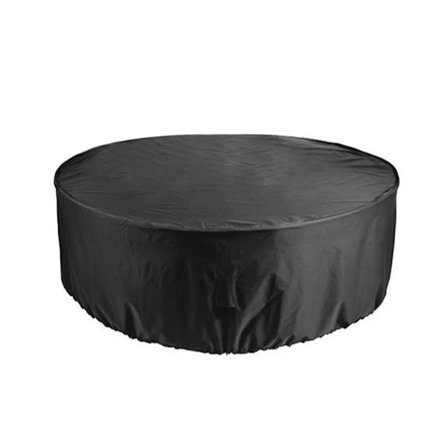 1 stk utendørs møbeltrekk, rundt bord- og stoltrekk