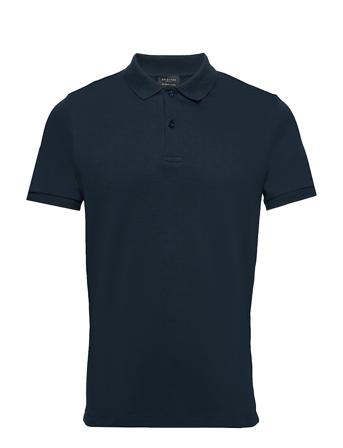 Slhparis Ss Polo B Polos Short-sleeved Blå Selected Homme