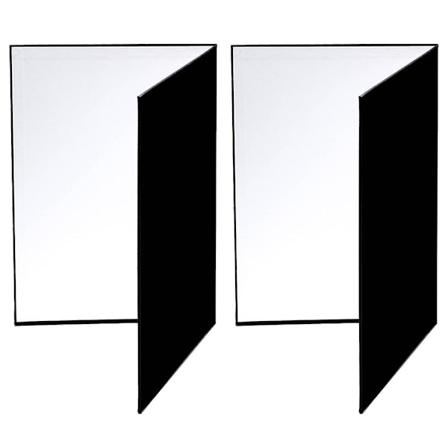 2 st Fotoreflektorn A4 Storlek Ljusreflektorn Fototillbehör