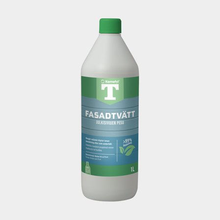 Nettoyants pour les bois Kemetyl T-Fasadtvätt, 1 liter