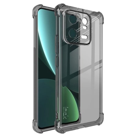 IMAK Airbag Cover til Xiaomi 13 Pro - Gennemsigtig Sort