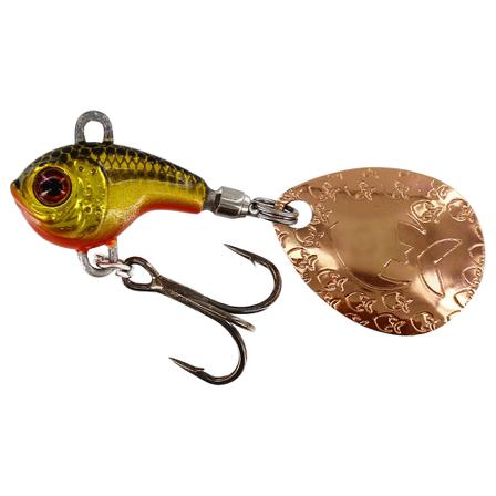 Westin DropBite Tungsten Spin Tail Jig 1,8cm 9g Gold Rush