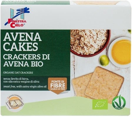 La Finestra Sul Cielo Avena Crackers Bio 250g