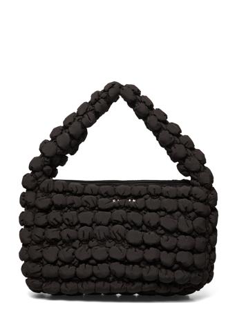 Leila Shoulder Bag Bags Hand Bags Svart Silfen*Betinget Tilbud