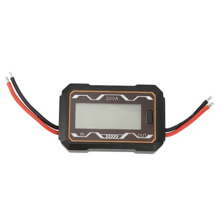 RC Power Meter 200A Højpræcis Voltmeter Ammeter Wattmeter Power Analyzer med baggrundsbelyst LCD-skærm til bilbåd batteri