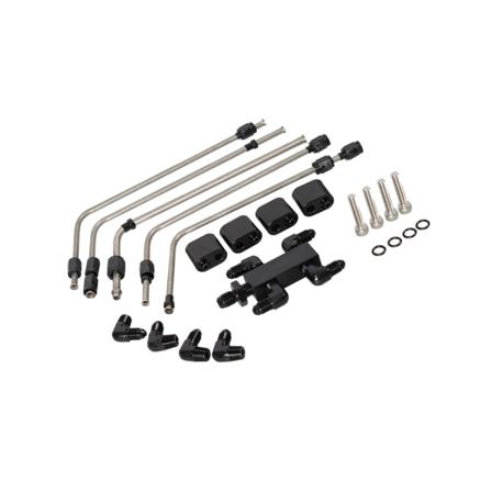 Kylvätska Crossover Steam Vent Kit med hårdvara för LS1, LS2 LS9