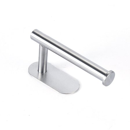 Paperipyyhkeenpidike, liima- tai porauskeittiöpyyherullateline kaapin alle, ruostumattomasta teräksestä valmistettu paperipyyhkeenpidike 