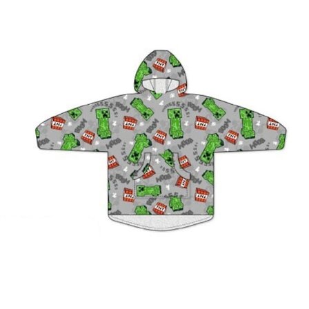 Minecraft Boom vuxenpullover i polar fleece, poncho