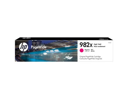 HP 982X - Høy ytelse - magenta - original - PageWide - blekkpatron