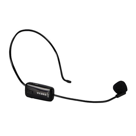 Uhf Trådløse Mikrofoner Scene Trådløst Headset Mikrofon System Mic Til Højttaler Undervisning Møde
