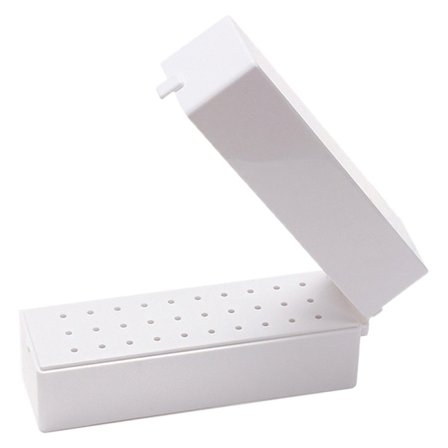 30 reikää kynsiporan hiontateräkotelo Nail Art Drill Bits case