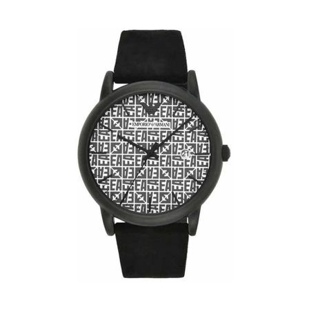 Emporio Armani - Klockor - Svart - Herr - Storlek: One Size, Herr, Storlek: ONE SIZE