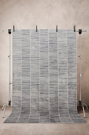 Jotex - Viskoseteppe 200x300 Cm Bomull/Viskose Grå MOROZZO - Kjøp Viskosetepper hos Jotex