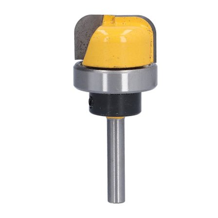 Skål Overfræser Bit Skål Udskæring Fræser Rund Bund Bakke Træbearbejdning Notværktøj 6mm Skaft