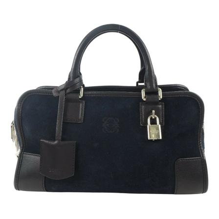 Loewe Pre-owned, Pre-owned Handbag Blauw, Dames, Maat:ONE Size