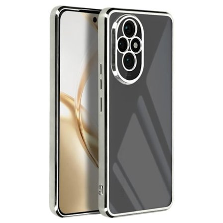 Puhelimen kuori - AVIZAR - Honor 200 Pro - Läpinäkyvä - Hopea kromiefekti - Ultraohut