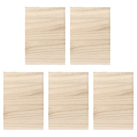 5 stk. Praktisk Karate Bræt Træ Brækbræt Bærbart Taekwondo Bræt til Begynder[D]