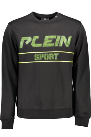 Plein Sport Felpa Senza Zip Uomo Nero