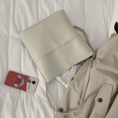 Crossbody Bag Enkel skulderveske BEIGE