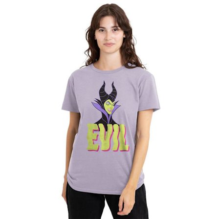 Disney Villains Dam/Kvinnor Evil Queen T-Shirt M Lavendel