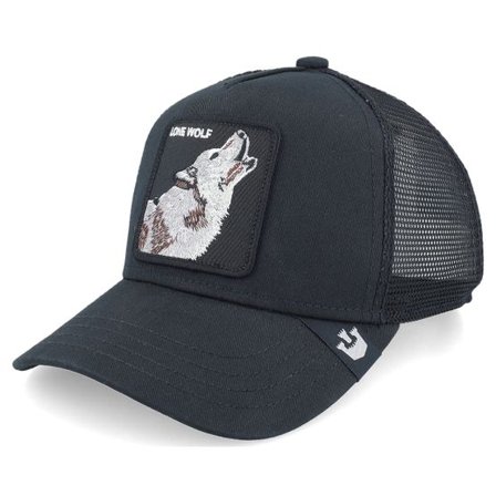 Goorin Bros. - Svart trucker Keps - Kids Little Howler Black A-Frame Trucker @ Hatstore