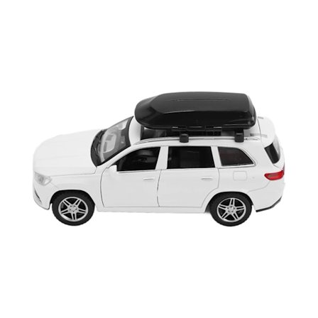 1 32 Legering Gjuten Modellbilar Dra Tillbaka Elektroniska Leksaker med Ljud och Ljus för Barn Present Vit