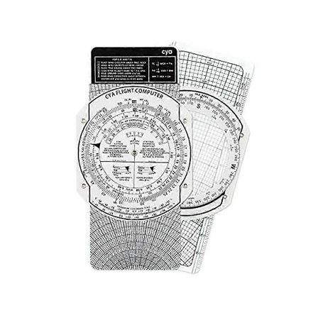 E6b Plast Flight Computer, Patentert Aviation Pilot Flight Computer Kalkulator Standard Flight Tra