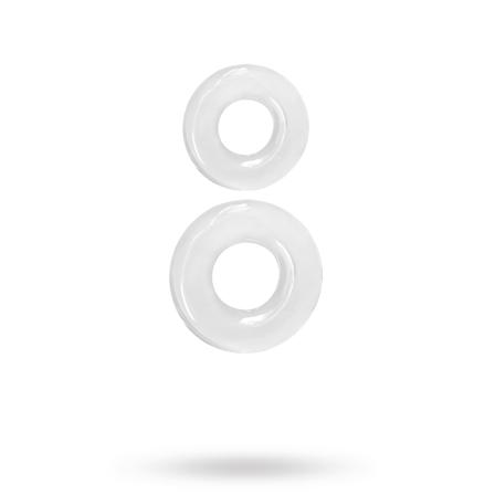 Sekleksak För Män - Sexig Penisringar Double Stack - Clear - Upptäck sexleksaker hos vuxen.se - Dildos, vibratorer, kulor, piskor, stapons & sexdockor