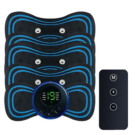 Microcurrent Ems Mini Massage Device, Ems Bioelectric Acupoints Massager Mat, Ems Lymfatisk dränering Massage Pad