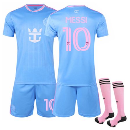 25-26 Miami 2:a Bortatröja No. 10 Messi Jersey 9 Suarez Major League Beckham Fotbollströja