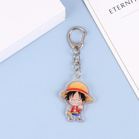 Tecknad Anime Perifer Akryl Nyckelring Bag Pendant Mobil Ph