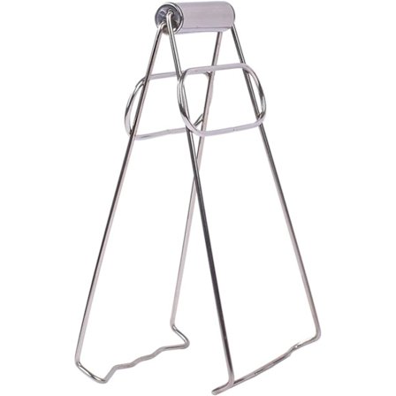 Silver Hot Dish Clip Rostfritt Stål Hot Bowl Clip Köks Tång