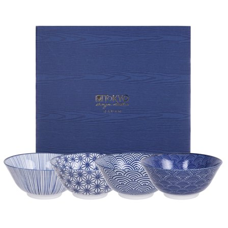 Tokyo design studio Nippon Blue kulho 15,2 cm 4 kpl