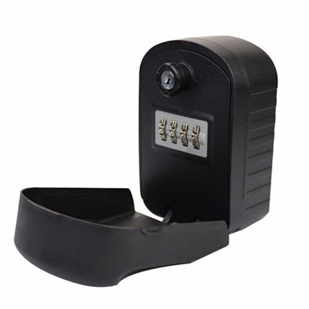 Keybox Lösenord Box SVART