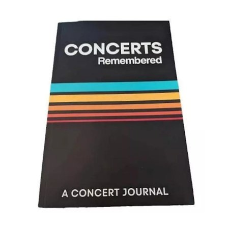 Koncert Journal - Spor Dine Yndlingskoncerter, Husk Koncerter, Koncert Dagbog