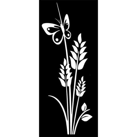 Väggdekor - Fjärilsväxt STOR